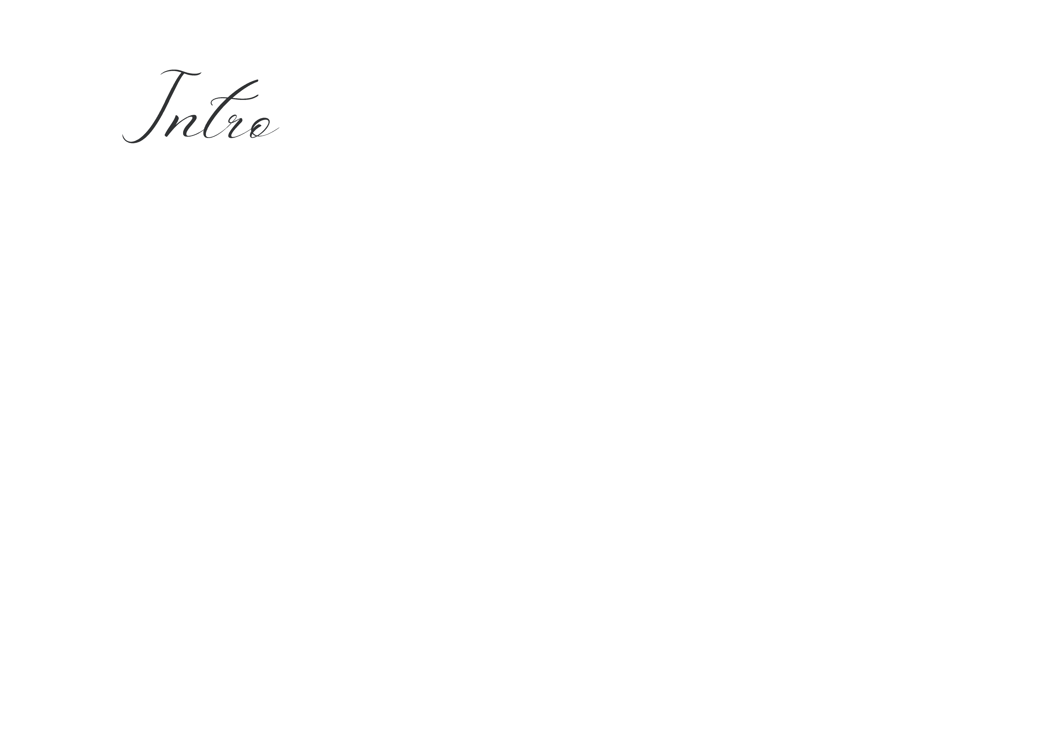 Creative Intro